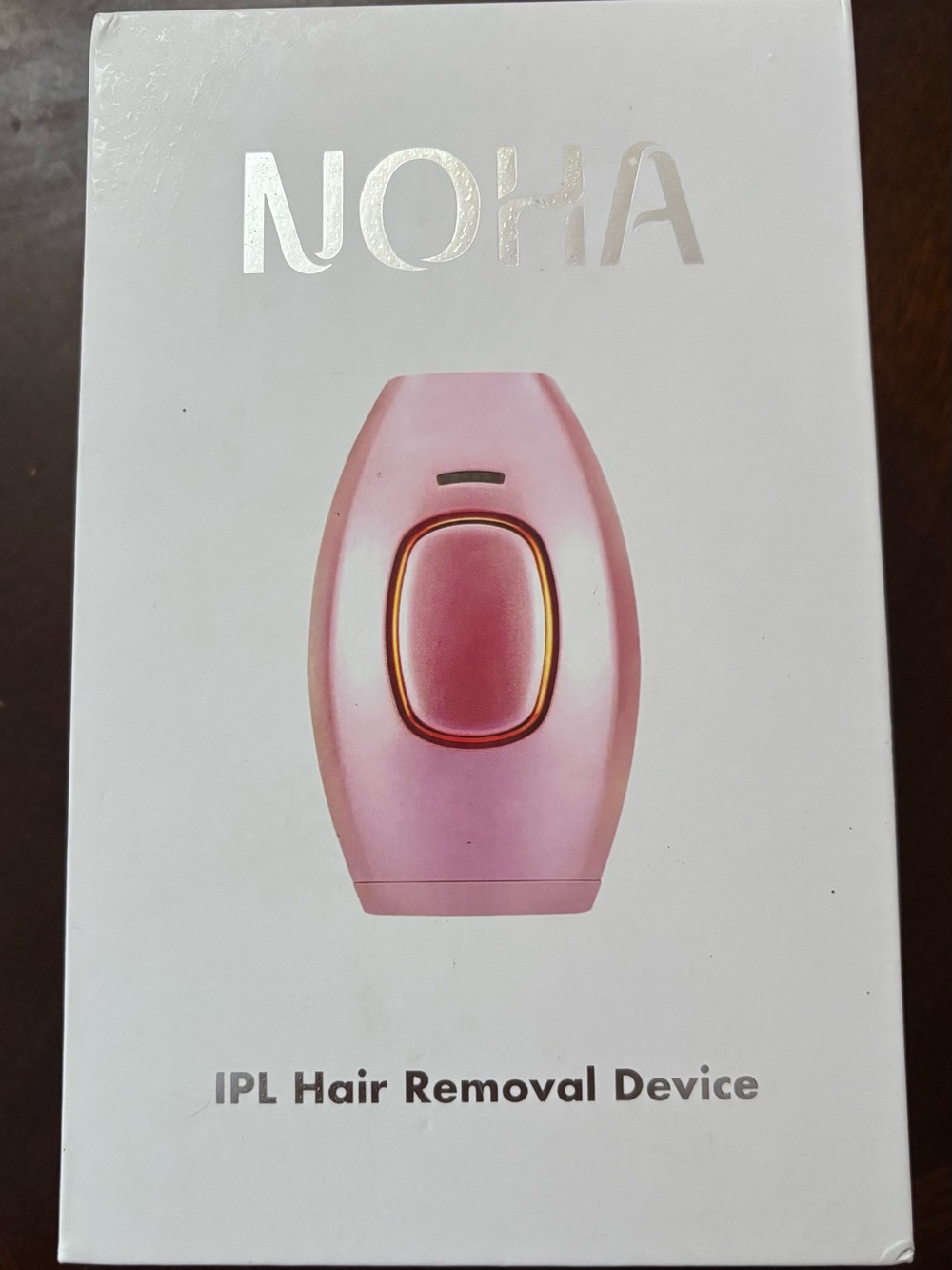 Pink IPL Hair Removal Device for Women - Gentle At-Home Treatment
